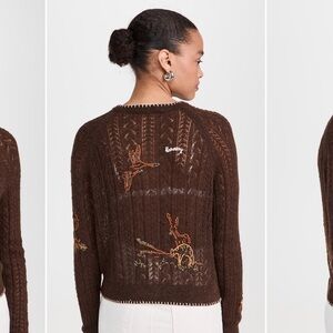 Sea Martha Embroidery Cardigan